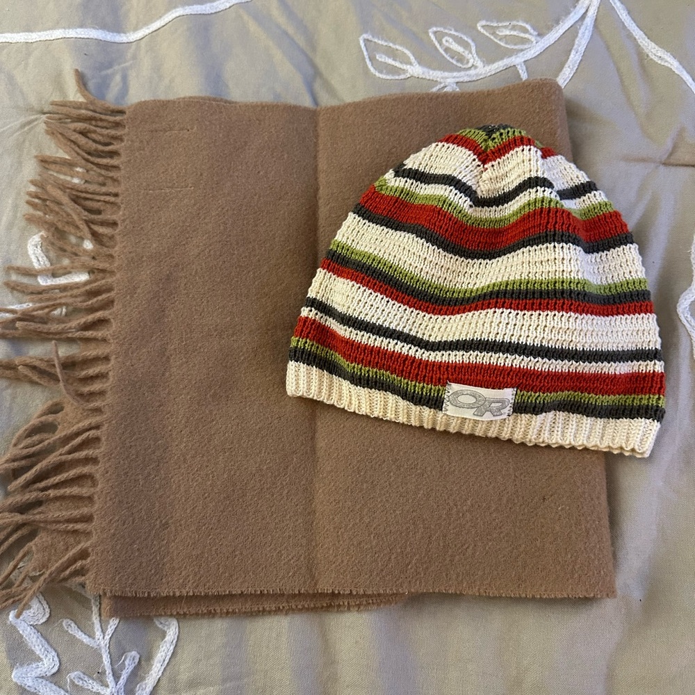 FSA collection vintage 80s 100% Marino wall scarf women’s made in Germany